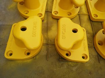 China Poste de amarração marinho da doca da cabeça do T dos componentes amarelos da amarração único fornecedor
