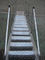 Escada de embarque forte marinha da emergência da segurança do rolamento da escada de embarque do aço de liga de alumínio para barcos fornecedor