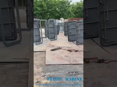 A porta do navio terminada