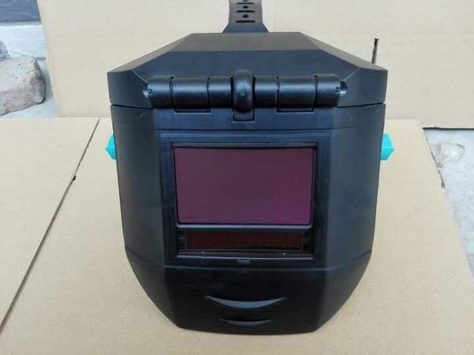 China Capacete de solda com escurecimento automático com tempo de comutação de 1/30000 s, alimentado por energia solar e em conformidade com a norma ANSI Z87.1 fornecedor