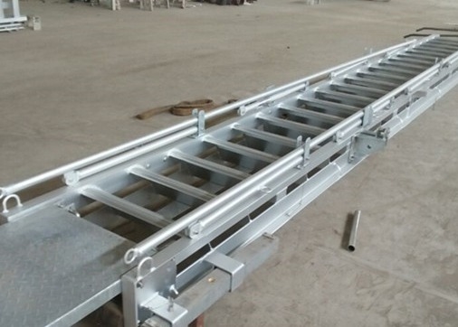China A liga de alumínio de aço inoxidável da aprovação de Marine Boarding Ladder LR fixou fornecedor