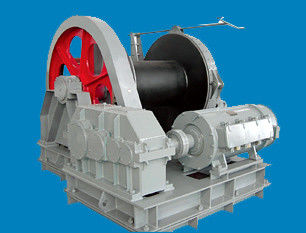 China A maquinaria de plataforma marinha do único guincho elétrico do cilindro para o elevador, tração, gira fornecedor