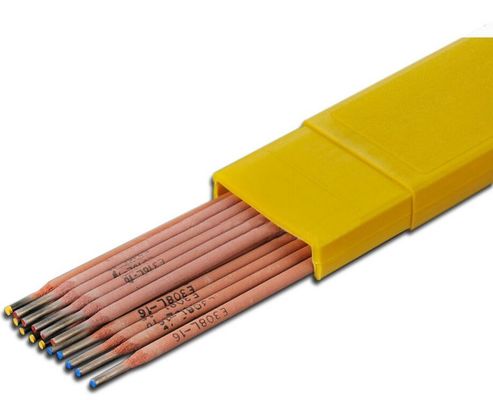 Haste de soldagem de aço inoxidável de carbono extra baixo AWS A5.4 E308L-16 tipo titânio cal para aplicações industriais fornecedor