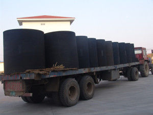 Material natural Fender de borracha de tipo cilíndrico Para todos os tipos de docas e laterais de navios fornecedor
