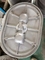 Marine Embedded Manhole Cover de alumínio, tampas de abertura rápidas do portal fornecedor
