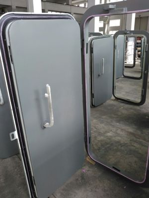 A0 Portas marinhas ignífugas de folha única de 1200 × 600 mm e portas de acesso marinhas herméticas fornecedor
