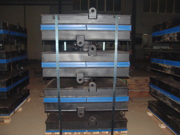 Modelo azul do ODM da placa do choque da almofada do pára-choque do HDPE para o tipo pára-choques do SC fornecedor