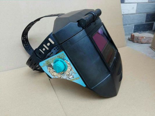 Capacete de solda com escurecimento automático com tempo de comutação de 1/30000 s, alimentado por energia solar e em conformidade com a norma ANSI Z87.1 fornecedor