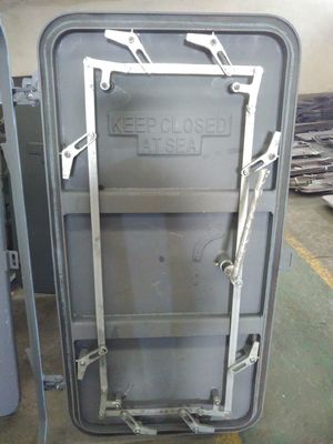 Portas impermeáveis marinhas com um único punho de abertura rápida em aço marinho Tamanhos 1200 × 600--1800 × 900 mm fornecedor