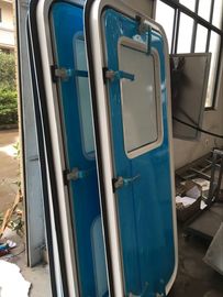 Porta impermeabilizada com janela de liga de alumínio com certificação CCS fornecedor