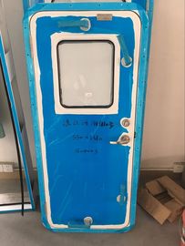 Porta impermeabilizada com janela de liga de alumínio com certificação CCS fornecedor