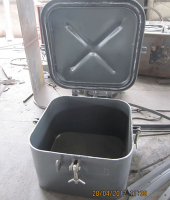 Ação rápida Tinta cinzenta A60 Single Pull Marine Hatch Cover para evacuação de emergência fornecedor