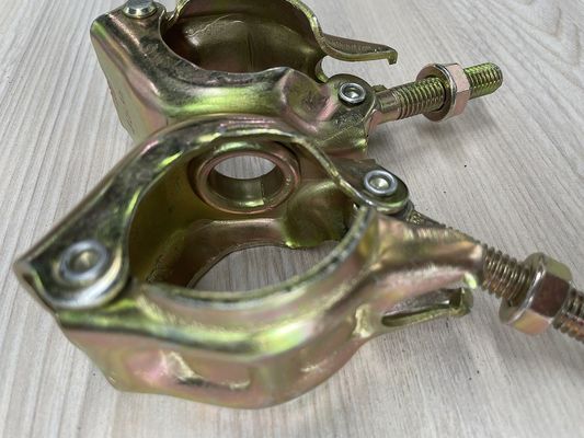 Acoplador giratório de tubos resistente à corrosão de ferro fundido de diâmetro de 48 mm para andaimes fornecedor