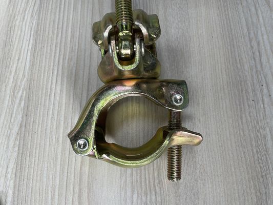 Acoplador giratório de tubos resistente à corrosão de ferro fundido de diâmetro de 48 mm para andaimes fornecedor