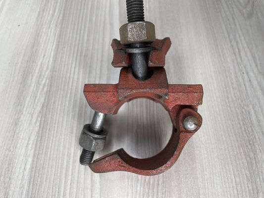 Acoplador giratório de tubos resistente à corrosão de ferro fundido de diâmetro de 48 mm para andaimes fornecedor