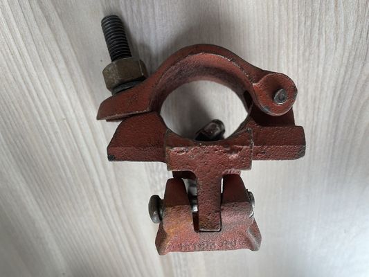 Acoplador giratório de tubos resistente à corrosão de ferro fundido de diâmetro de 48 mm para andaimes fornecedor