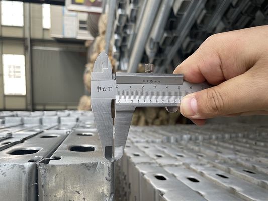Escavadeira de aço galvanizado prancha de salto resistente à corrosão tamanho personalizável fornecedor