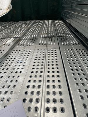 Escavadeira de aço galvanizado prancha de salto resistente à corrosão tamanho personalizável fornecedor