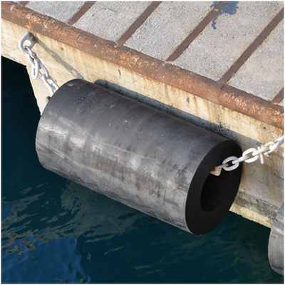 Tipo cilíndrico oco Marine Rubber Fender For Ship ao lado fornecedor