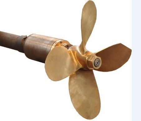Carcaça de precisão de aço inoxidável hélice naval de bronze de aço inoxidável fornecedor