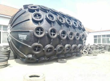 Yokohama Marine Inflatable Rubber Fender pneumática 4,5 medidores de diâmetro para o navio ao lado