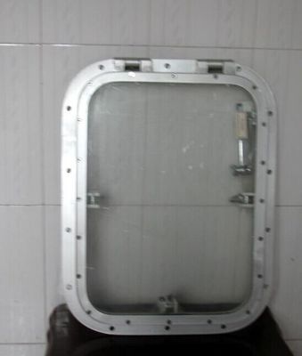 Janela marinha rectangular A60 CCS, ABS,DNV,BV Certificada de aço/alumínio/aço inoxidável
