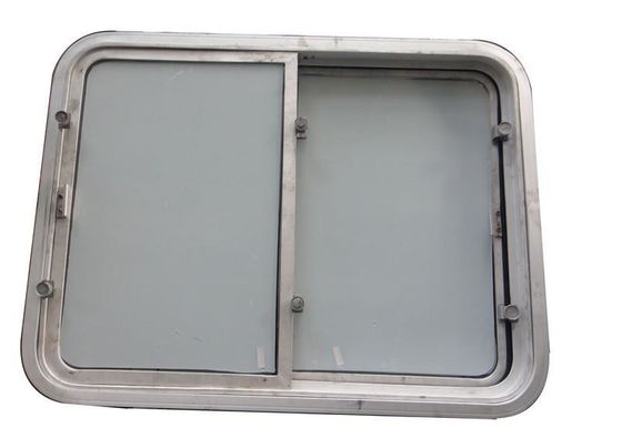 Alumínio de alta qualidade Retangular Marinho Sliding Windows Bolting Horizontal abertura