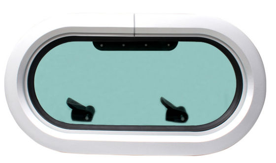 Janela de abertura de alumínio de forma oval para barco e iate