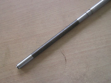 Metal de aço inoxidável personalizado que processa o eixo de superfície natural das peças de maquinaria